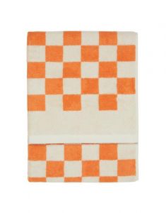 Marc O'Polo Checker Melon Towel 70 x 140 cm