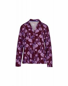 ESSENZA Elodie Maxime Burgundy Top Long Sleeve XL