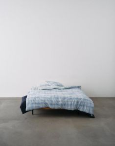 Marc O'Polo Espen Powder blue Duvet cover 260 x 220 cm