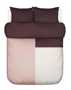 Marc O'Polo Ewon Crimson Brown Duvet cover 260 x 220 cm