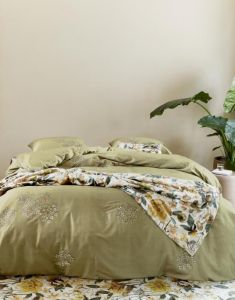 ESSENZA Lisa White Quilt 220 x 265