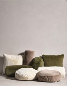 ESSENZA Mads Furry Moss Cushion 45 cm