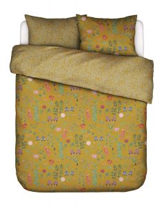 ESSENZA Marigold Flower ochre Duvet cover 260 x 220 cm