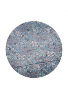 ESSENZA Ophelia Blauw Carpet round 180