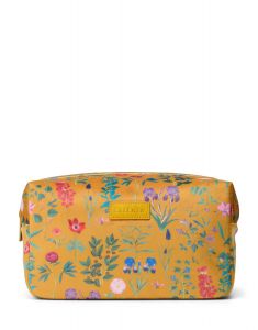 ESSENZA Pepper Marigold Flower ochre Beauty Case 28x13x17