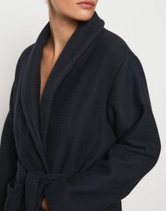 Marc O'Polo Premium Women Dark Navy Bathrobe XXL