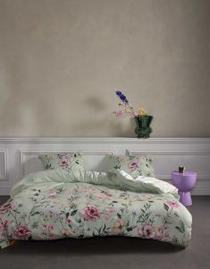 ESSENZA Romee Sage green Duvet cover 135 x 200 cm