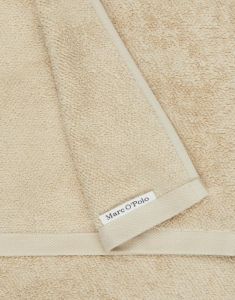 Marc O'Polo Timeless Dark Sand Guest towel 30 x 50 cm