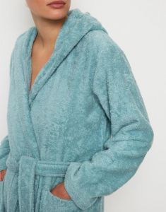 Marc O'Polo Timeless Women Aquamarine Bathrobe L