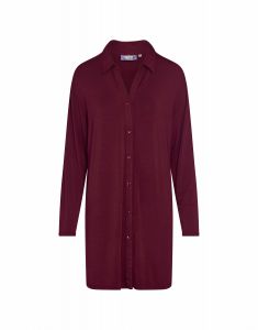 ESSENZA Valentina Uni Burgundy Nightdress long sleeve XXL