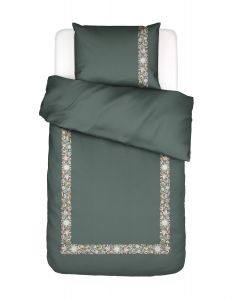 ESSENZA Veroniq Balsam green Duvet cover 140 x 200 cm