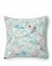 ESSENZA Aleste Surf green Cushion 50 x 50 cm