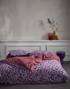 ESSENZA Rosie Purple heather Duvet cover 135 x 200 cm